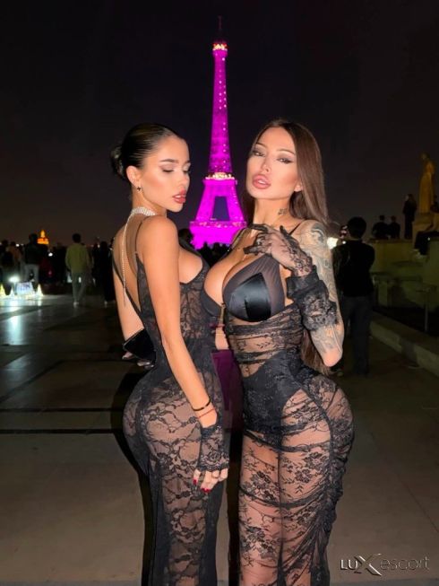 Две момичета 2×150=300/1ч -  снимка 2